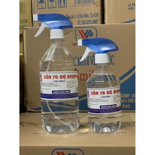 Cồn Y tế 70 Độ có vòi xịt   500Ml-1000ml