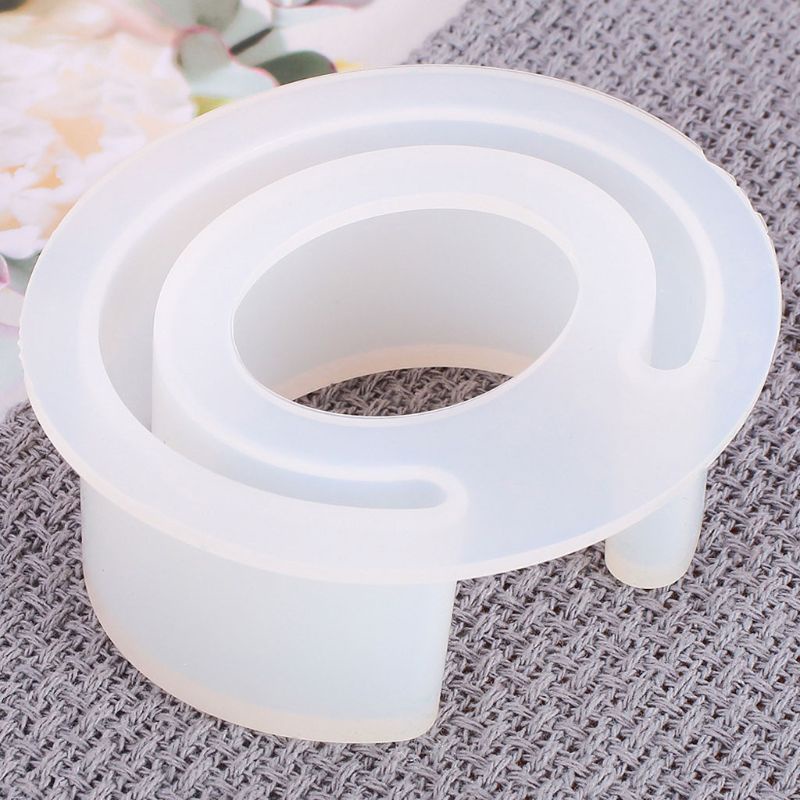 Khuôn Silicone Hình Tròn / C Làm Vòng Tay Đồ Chơi DIY Cho Bé