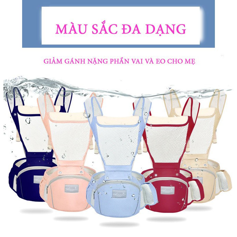 [TẶNG QUÀ 0Đ] ĐỊU EM BÉ ĐA NĂNG AIXINTU CÓ TRỢ LỰC CHÓNG GÙ, CÓ NGĂN CHỨA ĐỒ, SIÊU THOÁNG KHÍ