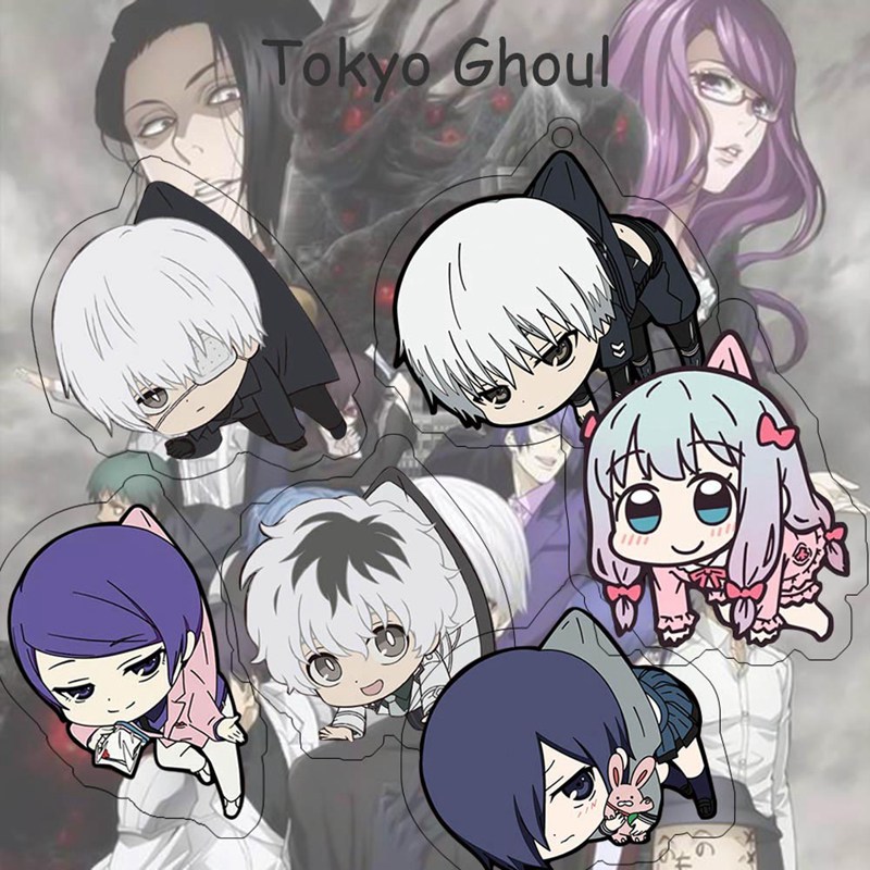 Móc Khóa Hình Nhân Vật Ken Kaneki Trong Tokyo Ghoul Thời Trang