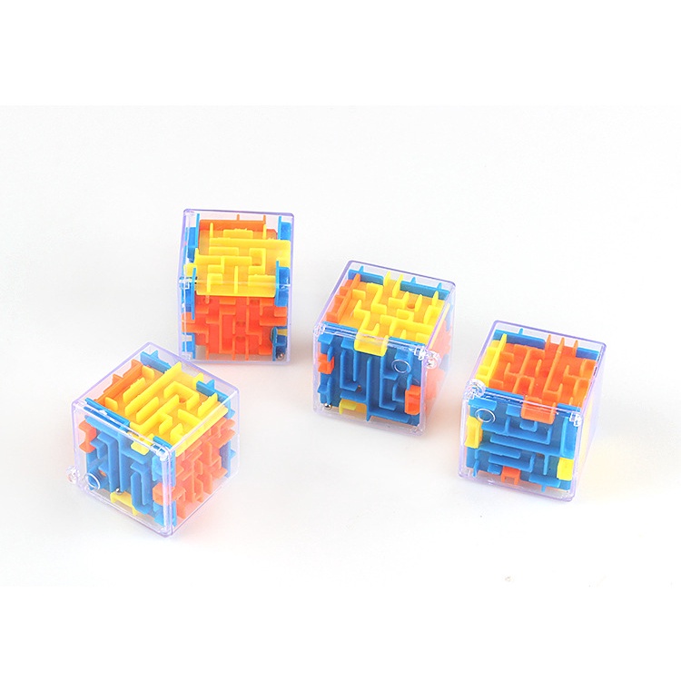 Đồ chơi Giải Mã Mê Cung độc đáo hình hộp 3D 6 mặt phát triển trí tuệ dành cho trẻ em, đồ chơi trẻ em.