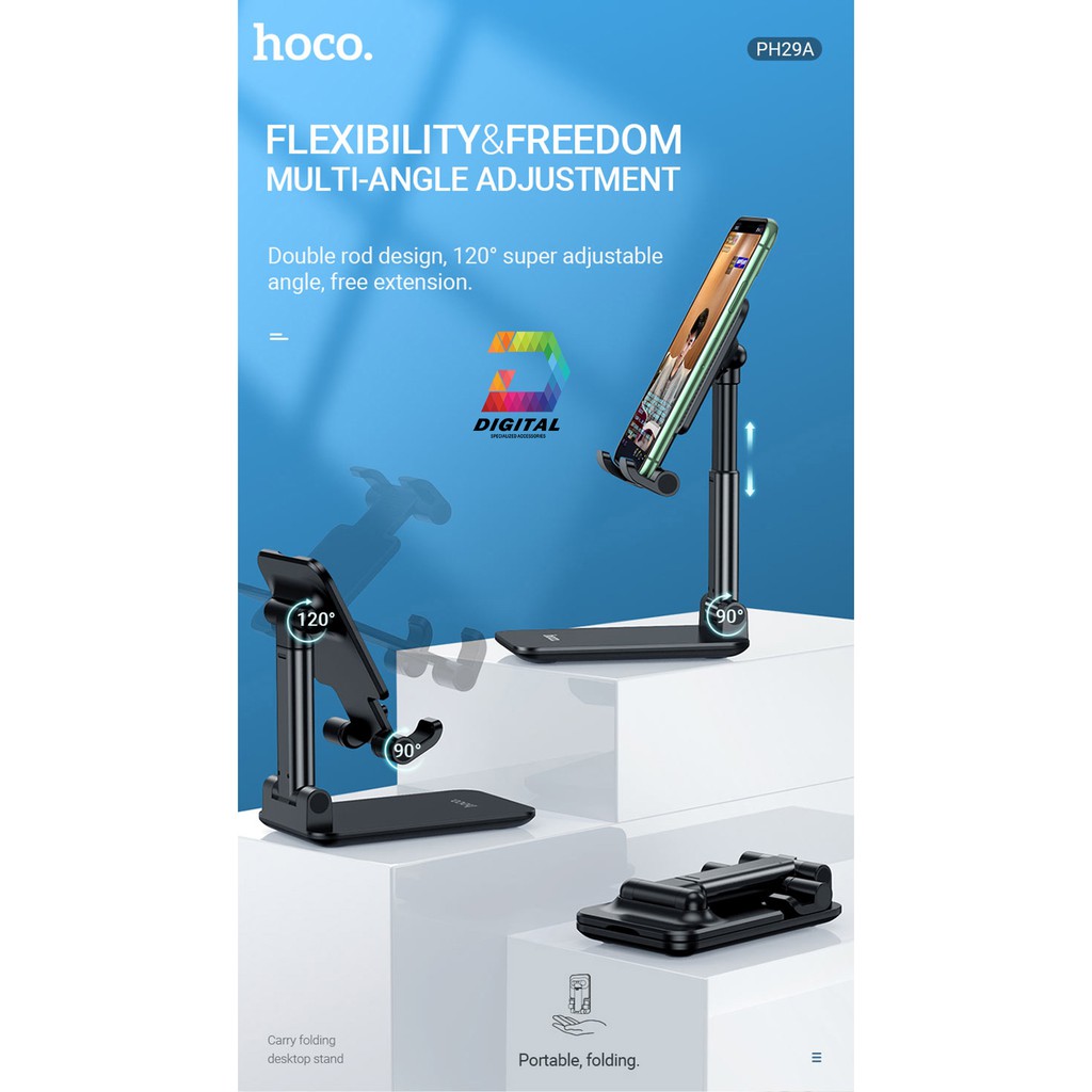 Giá Đỡ Điện Thoại, Máy Tính Bảng Hoco PH29A Chính Hãng