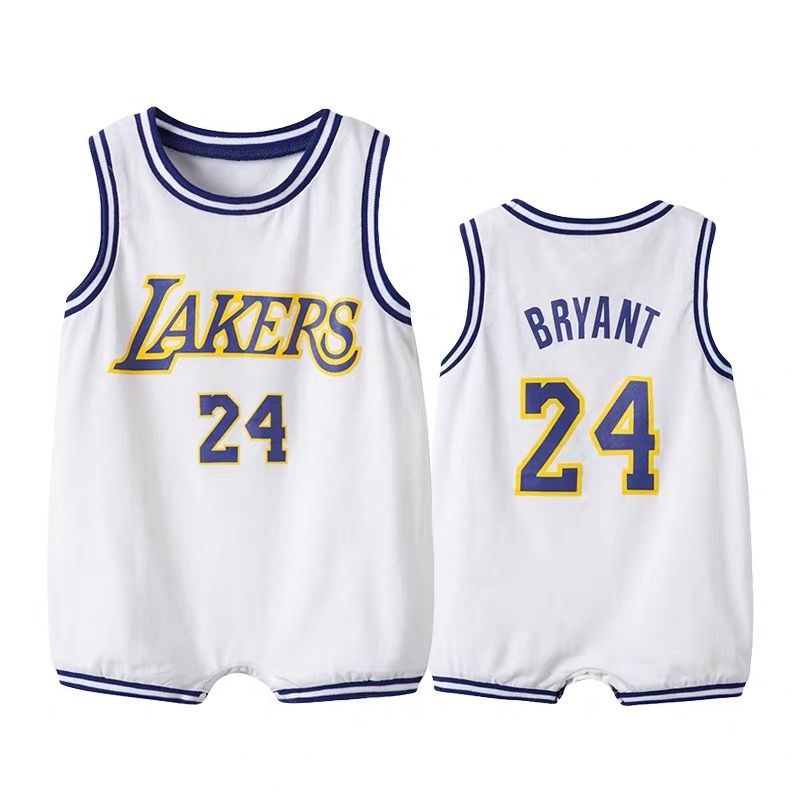 NBA Bộ Quần Yếm Cotton Dễ Thương Cho Trẻ Sơ Sinh