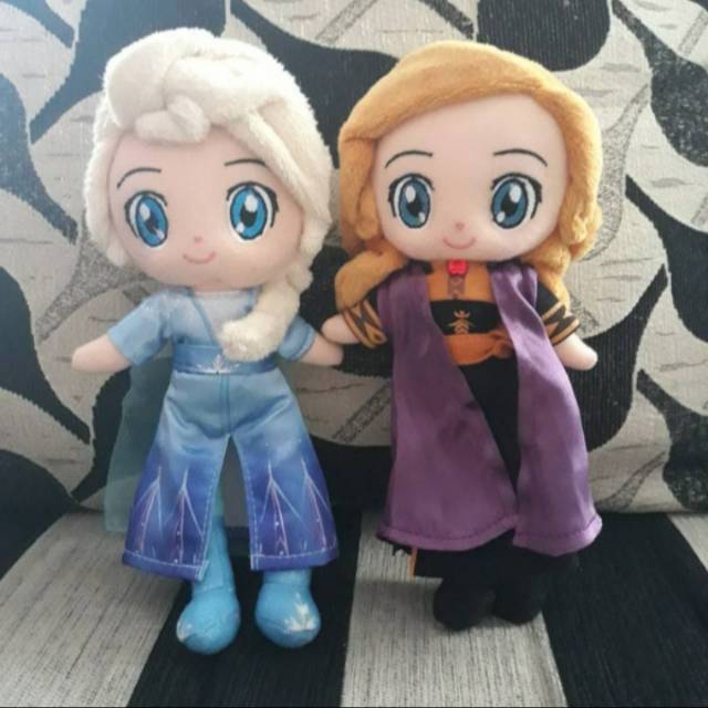 Mô Hình Búp Bê Công Chúa Elsa Anna Trong Phim Frozen Ii 2 Chibi