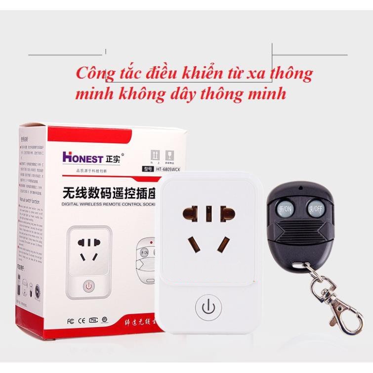 Ổ cắm thông minh điều khiển từ xa Honest 500W