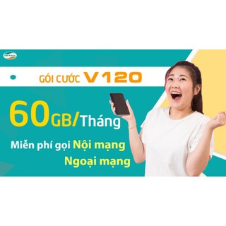 sim viettel v120 miễn phí gọi nội mạng, 4g ngày