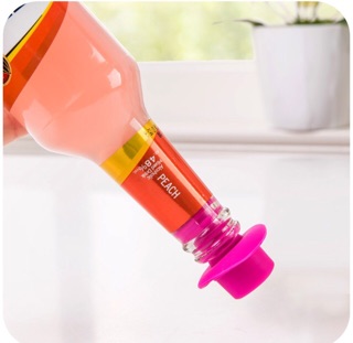 Nút chai silicone hình mũ