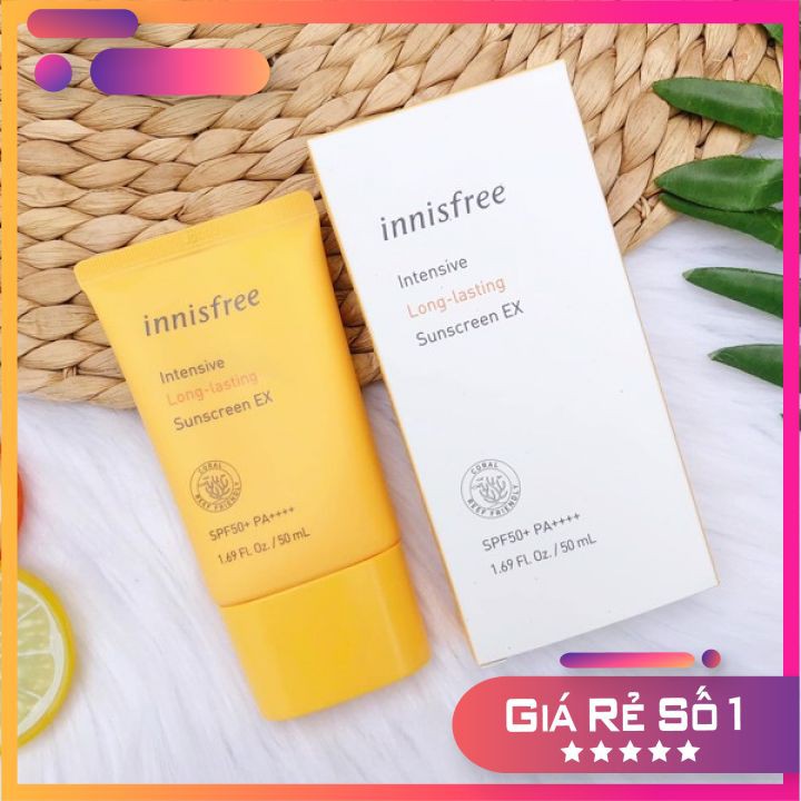 Kem Chống Nắng Chống Trôi Innisfree Intensive Triple Care Sunscreen SPF50+ PA++++ 50ml