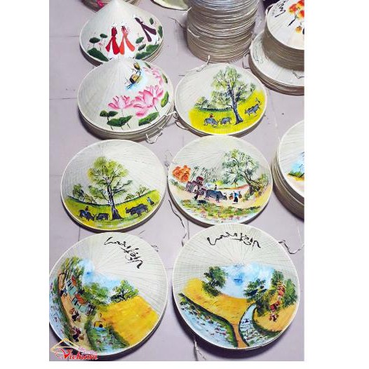 NÓN LÁ HUẾ VẼ TRANH