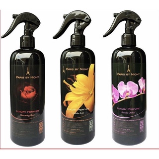 Bộ 3 chai nước hoa xịt phòng cao cấp Paris by night 500ml