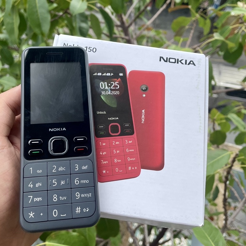 Điện thoại nokia 150  2 Sim Fullbox bảo hành 12 tháng.