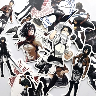Bộ sticker dán Attack on Titan
