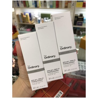 TẨY DA CHẾT ( PEEL) HÓA HỌC THE ORDINARY AHA 30% + BHA 2% PEELING SOLUTION