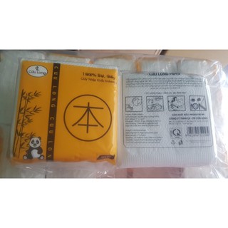 Giấy Vuông bịch 50 tờ Giấy Gấu Trúc