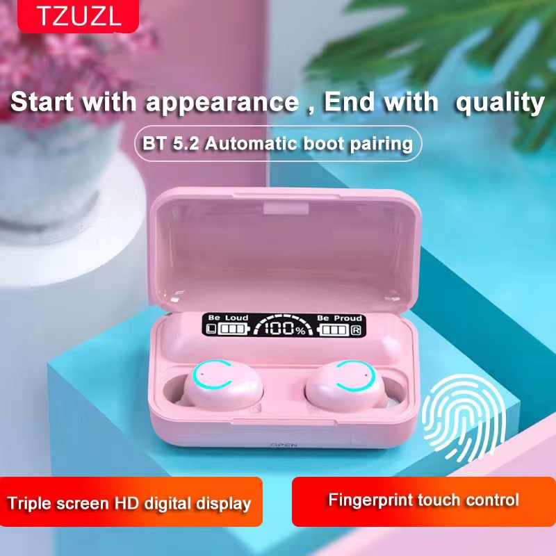 Tai nghe TZUZL F9-11 nhét tai bluetooth không dây TWS 5.2 chất lượng cao