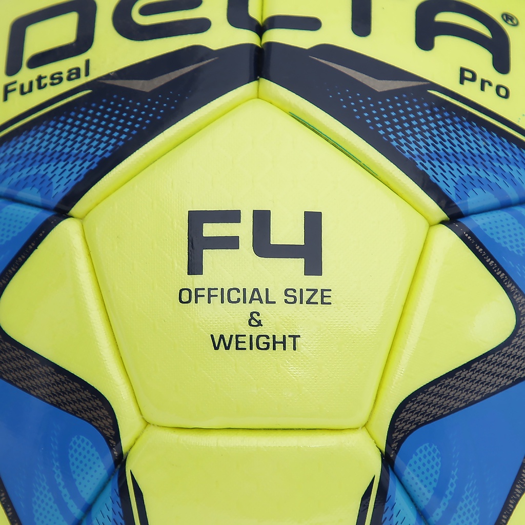 Bóng đá futsal DELTA 3610-4D size 4 da TPU tổng hợp, chơi trên sân cỏ nhân tạo hoặc trong nhà phù hợp từ 12 tuổi