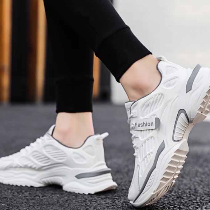 Giày Sneaker nam - Giày thể thao nam cổ thấp đế cao fom chuẩn mẫu mới nhất | BigBuy360 - bigbuy360.vn