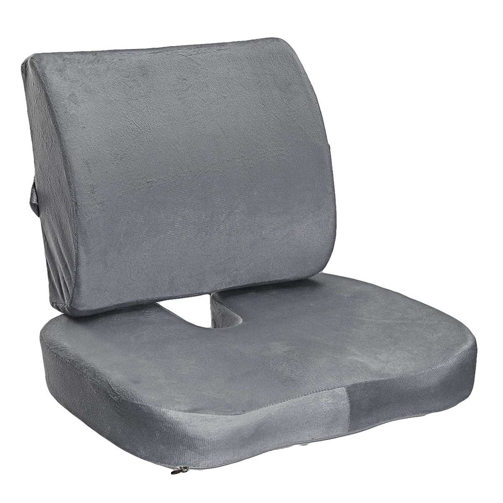 Đệm lót ghế ngồi hỗ trợ hông và lưng bằng xốp hoạt tính chăm sóc sức khỏe tiện dụng