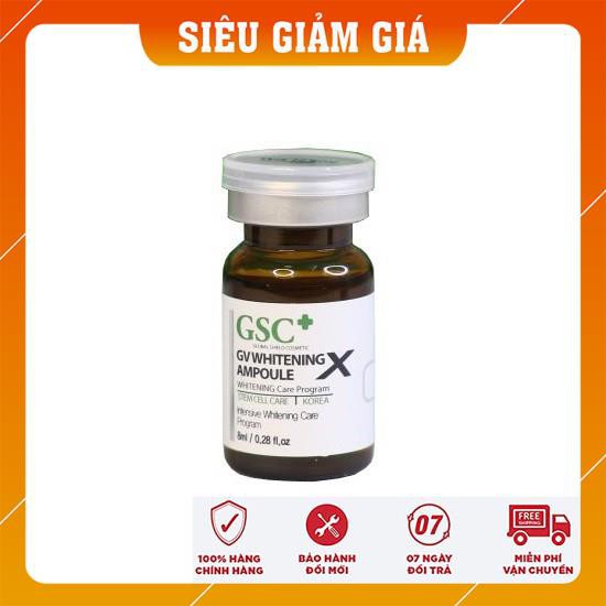 Tế Bào Gốc Xóa Mờ Nám, Trắng Da GSC GV Whitening Ampoule 01 ống x 8ml