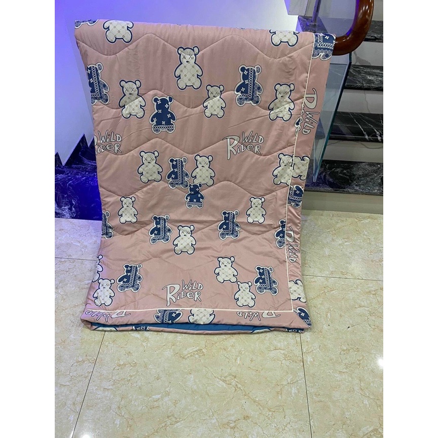 Chăn lụa Thái vải nhập cao cấp - Chăn hè chăn điều hòa được chọn màu siêu mát giường đôi 2m2 x 2m