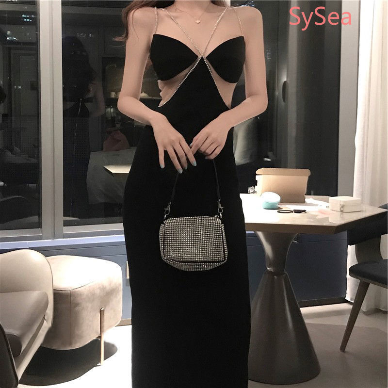 Đầm Sát Nách Thiết Kế Cổ Chữ V Quyến Rũ Cho Nữ | BigBuy360 - bigbuy360.vn