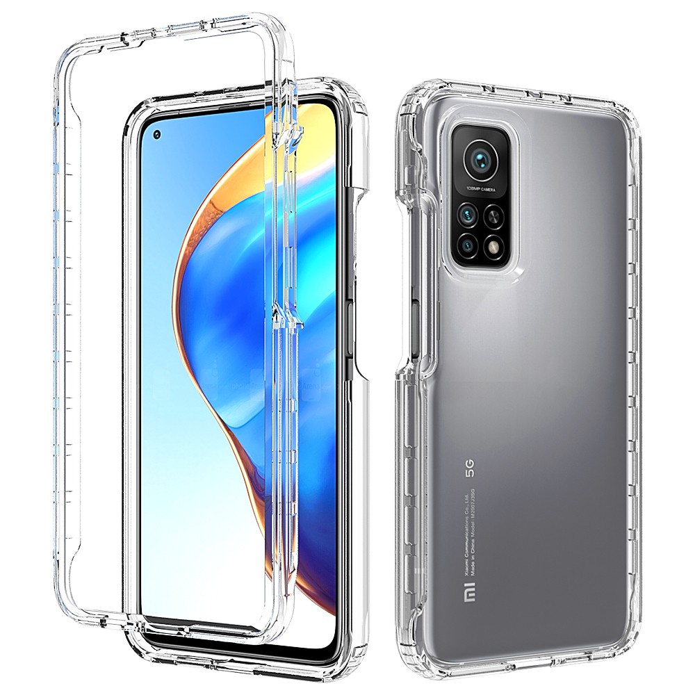 Ốp điện thoại PC trong suốt chống sốc và rơi màu gradient HD cho Xiaomi Redmi Note 10 10s 10 Pro Max 4g
