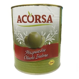 Trái Oliu xanh không hạt - Acorsa Medium Pitted blue Olives 3 Kg