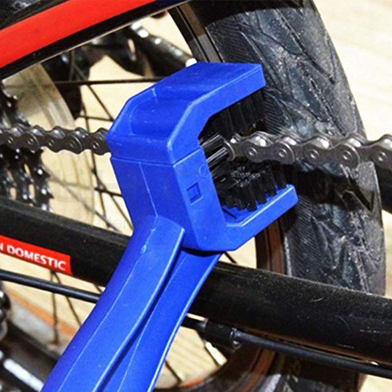 Bàn Chải Chà Sên Xích Xe Đạp 3D Giúp Vệ Sinh Sên Xích Líp Đĩa Chuyên Dụng Cho Xe Đạp, Xe Máy MLH