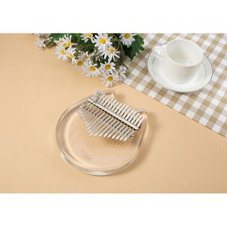 Đàn Kalimba mặt mèo trong suốt
