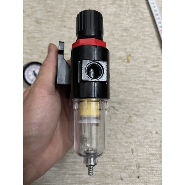 Bộ lọc khí tách nước⚡⚡ 2 cốc lọc có đồng hồ áp⚡⚡