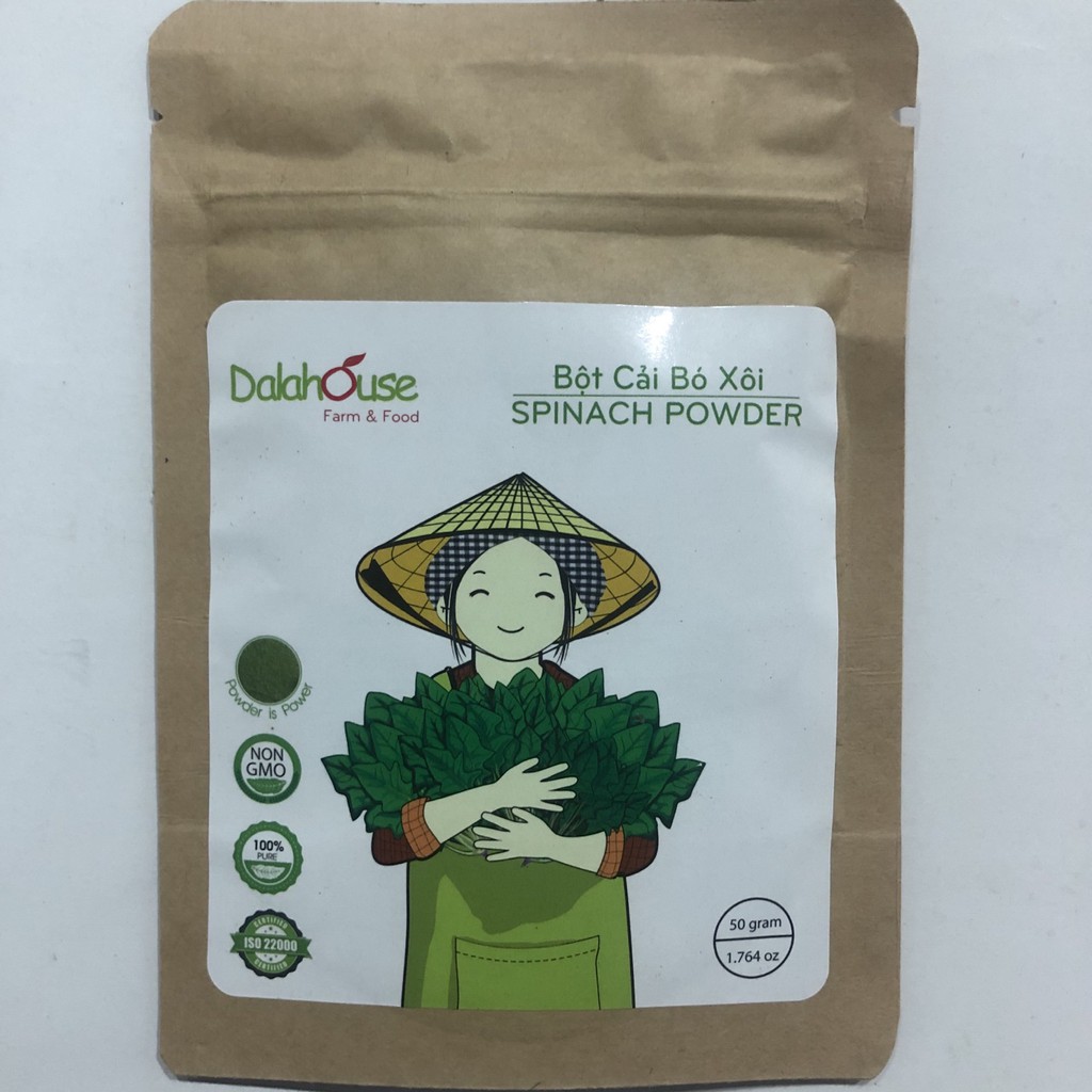 14 loại bột rau củ dalahouse gói 50g