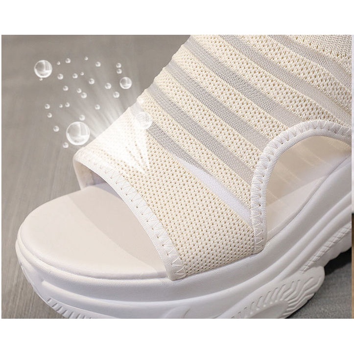 Giày Sandal Đế Dày Phong Cách Roman Thời Trang Mùa Hè Mới 2023