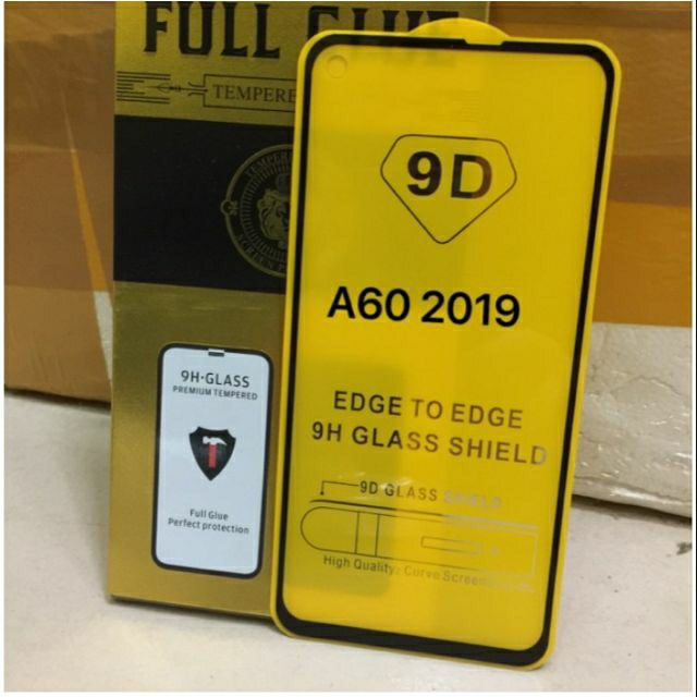 [SAMSUNG A60] Kính cường lực FULL 9D Samsung A60