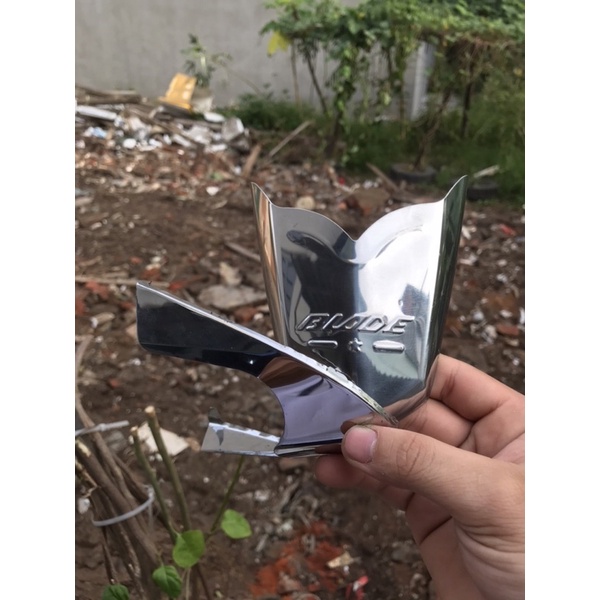 Mỏ trước sau wave balade inox trắng cực đẹp