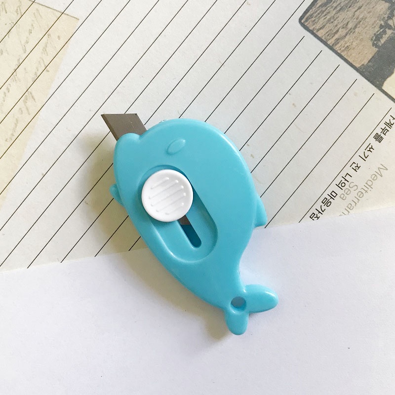 Dao rọc giấy mini tiện lợi nhiều mẫu siêu dễ thương