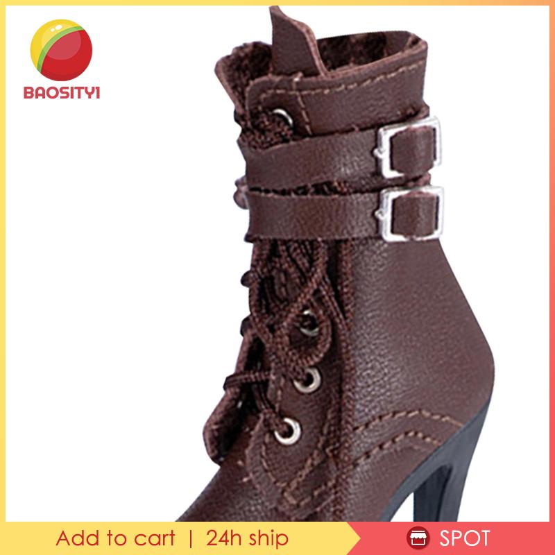 [Baosity1] Giày Bốt Cao Gót Thời Trang Cho Mô Hình Búp Bê 12 &quot;Tỷ Lệ 1 / 6