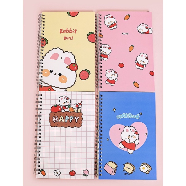 Sổ vở cầm tay hoạt hình dễ thương khổ A5