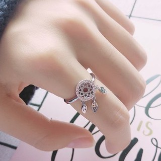 Nhẫn nữ Dream Catcher giúp bạn ngủ ngon Lymlym Silver bạc 925 cao cấp