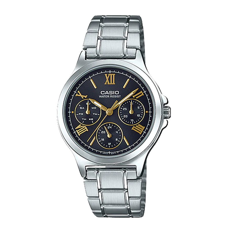 Đồng Hồ Nữ Dây Kim Loại Chính Hãng Casio LTP-V300D-1A2UDF