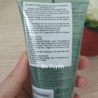 (CHÍNH HÃNG) Tẩy tế bào chết Eucerin Proacne Scrub 100ml