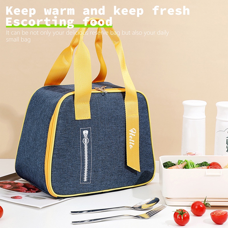 Túi Giữ Nhiệt Đựng Hộp Cơm Trưa / Đồ Ăn Trưa