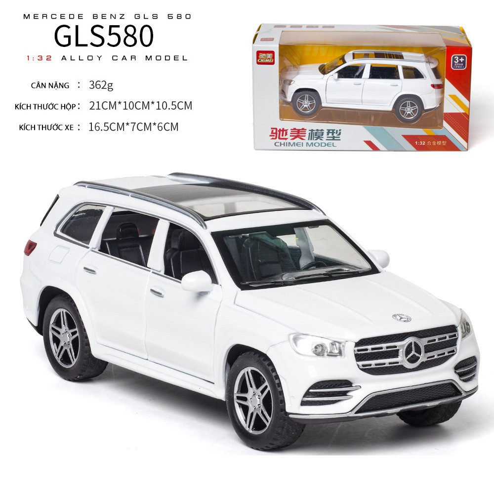 Mô hình xe SUV Mercedes Benz GLS 580 lỉ lệ 1:32 sang trọng, lịch lãm