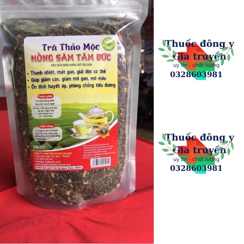 TRÀ THẢO MỘC TÂM ĐỨC gói 450gr Thanh nhiệt mát g an giảm m ỡ thừa