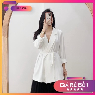 Áo Khoác Blazer Dáng Rộng Phong Cách Retro Hàn Quốc