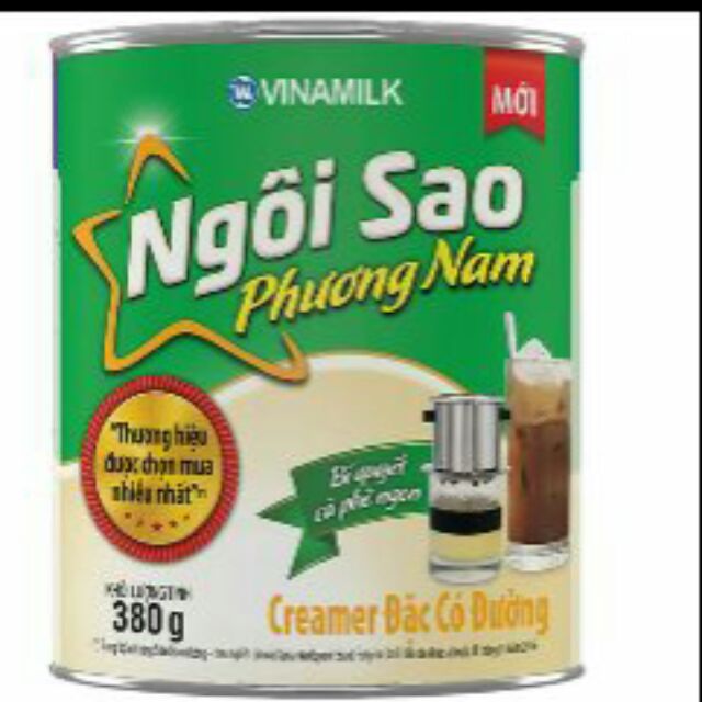 Sữa Đặc Ngôi Sao Phương Nam Xanh Lá 380g.