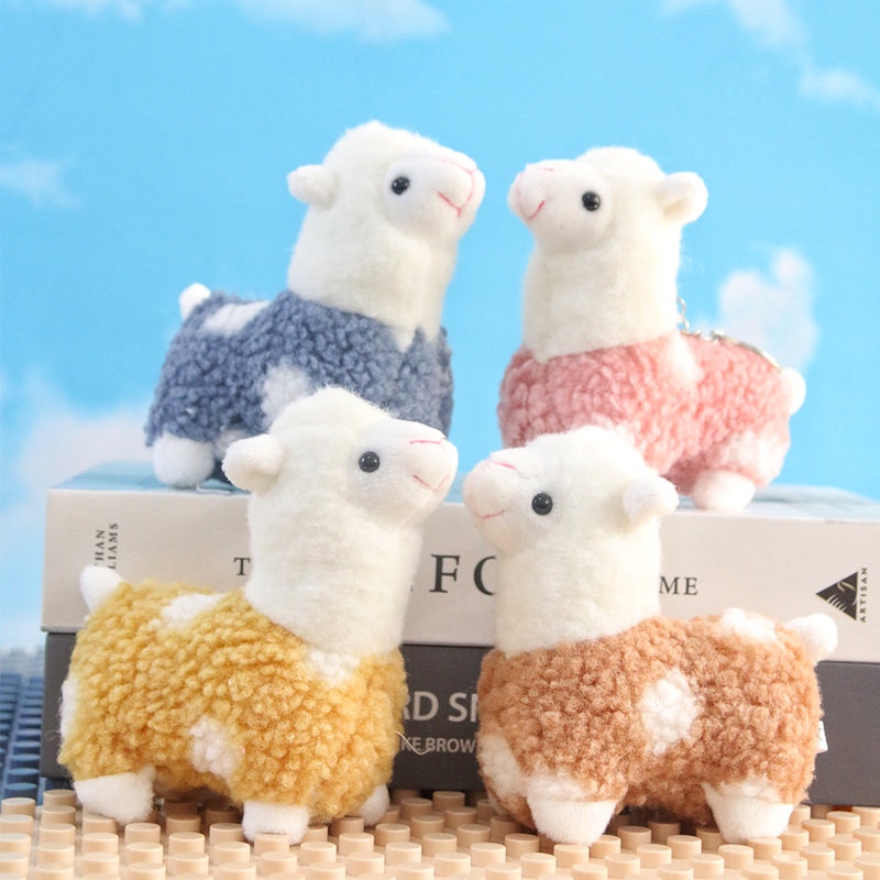 Thú Nhồi Bông Hình Lạc Đà alpaca Dễ Thương