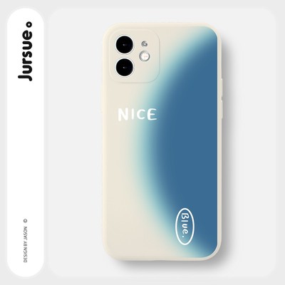 Ốp lưng JURSUE chống sốc viền vuông hình dễ thương đẹp cho iPhone 17 16 15 14 13 12 11 Pro Max SE 2020 X XR XS ip 8 7 Plus Y67