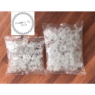 Hũ(chum) nhựa,silicon đựng mực(100 cái/bịch)