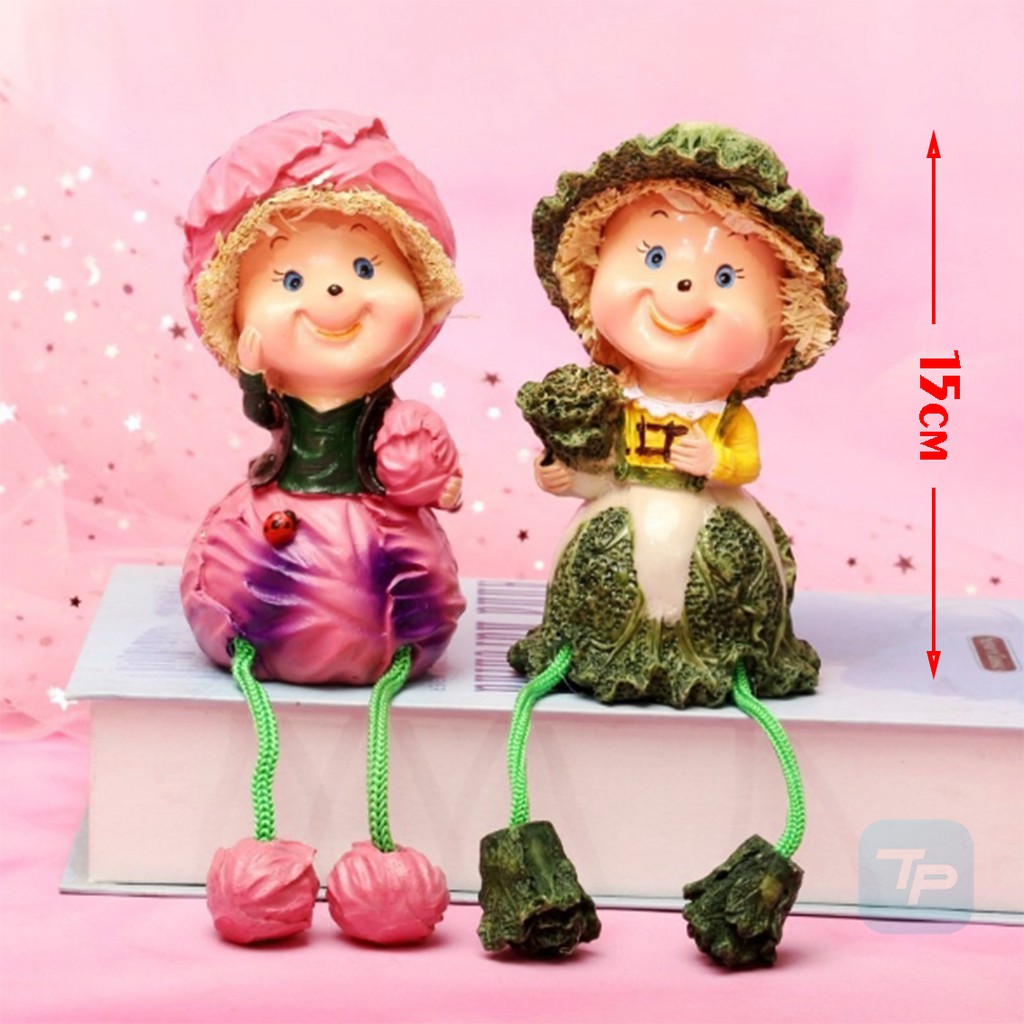 Cặp Búp Bê Bắp Su &amp; Bắp Cải [Size lớn]