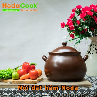 Nồi đất hầm gà _Nồi đất NodaCook 5 lit